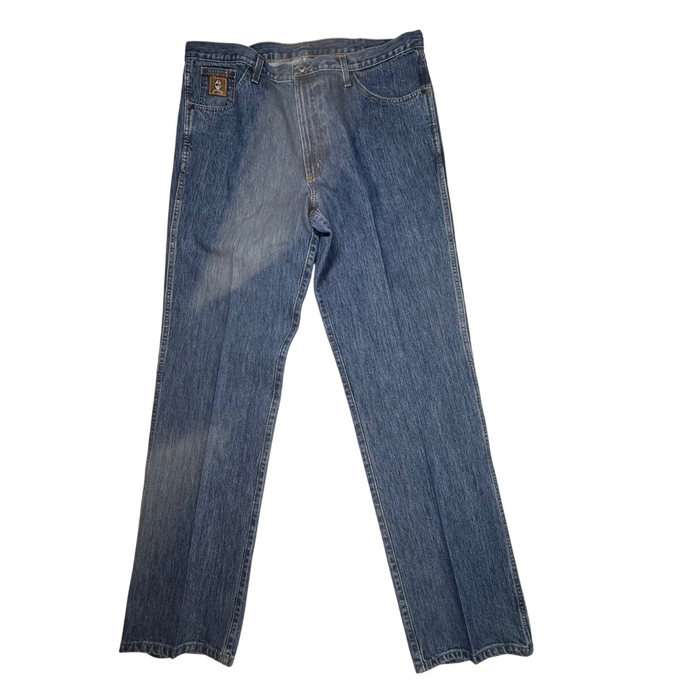 Cinch Green Label Men Relaxed Fit Straight Leg Jean Medium Wash 40x36 MB90532002